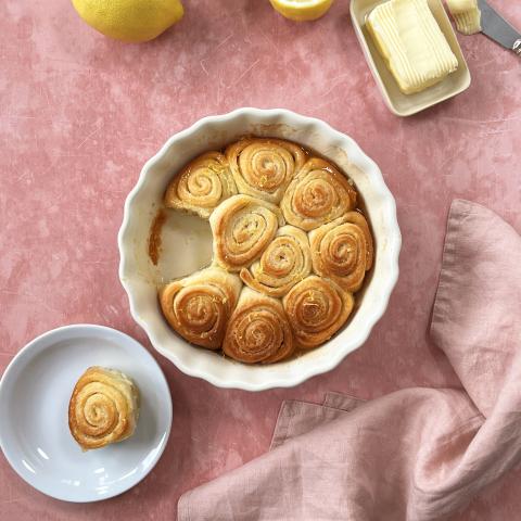 Torta di rose con Pan Dolce